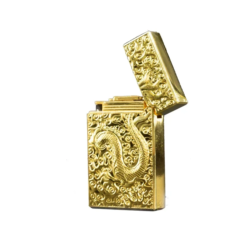 Dragon Gas Lighter Grinding Je - Fire Starting Kit ulasan dan harga