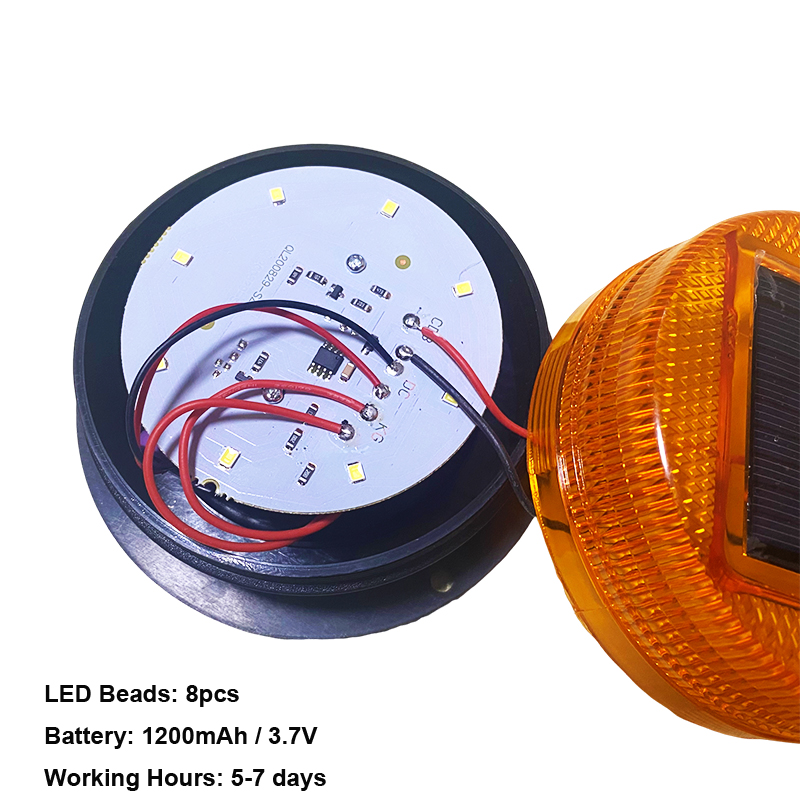 Solar LED Magnetic Warning Lig - Sos Light Strobe ulasan dan harga
