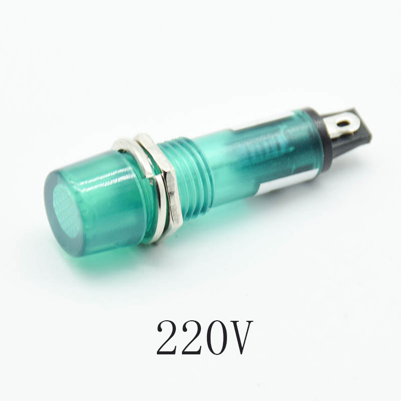 5Pcs 220V 12V 24V DC Mounting  - Signal Panel Orange ulasan dan harga