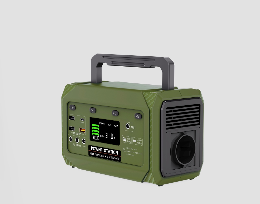 300W Portable Power Station wi - Solar Emergency Charger ulasan dan harga