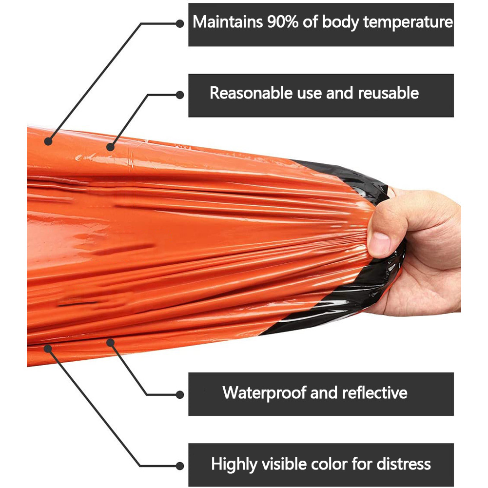 Emergency Sleeping Bag Waterpr - Bivy Bag Emergency ulasan dan harga