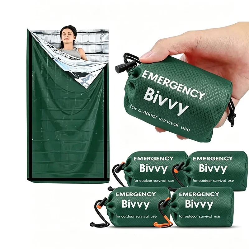 Emergency Sleeping Bag, PE Alu - Bivy Bag Emergency ulasan dan harga