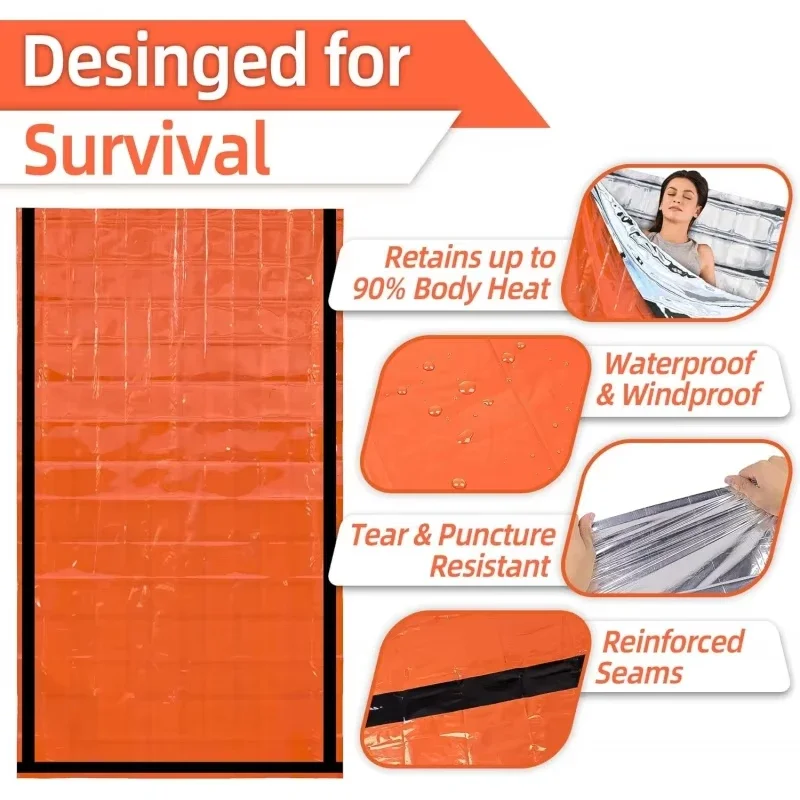 Emergency Sleeping Bag, PE Alu - Bivy Bag Emergency ulasan dan harga